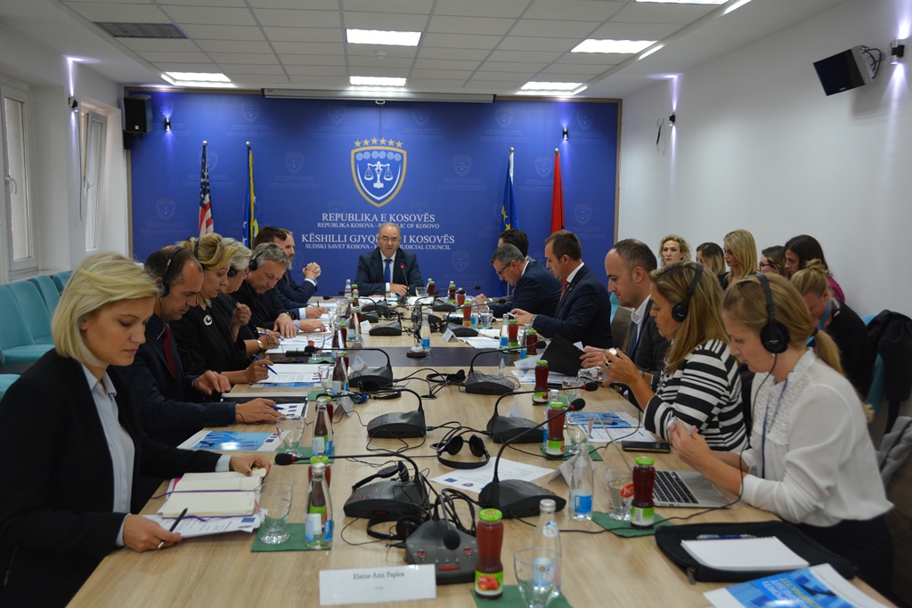 Meeting of the Joint Rule of law Coordination Board held in Pristina