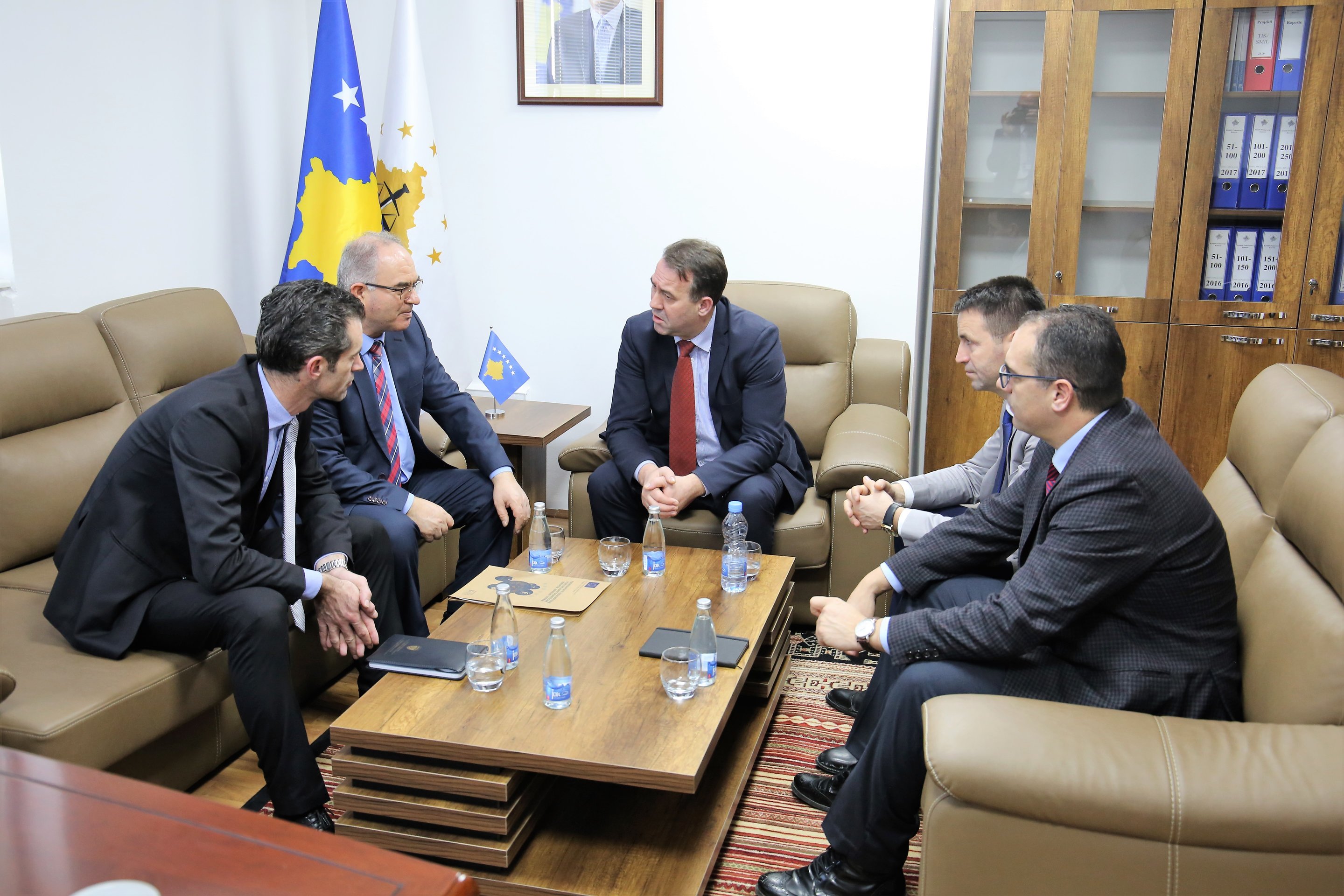 Kryesuesi i Këshillit Gjyqësor të Kosovës u takua me Kryesuesin e Këshillit Prokurorial