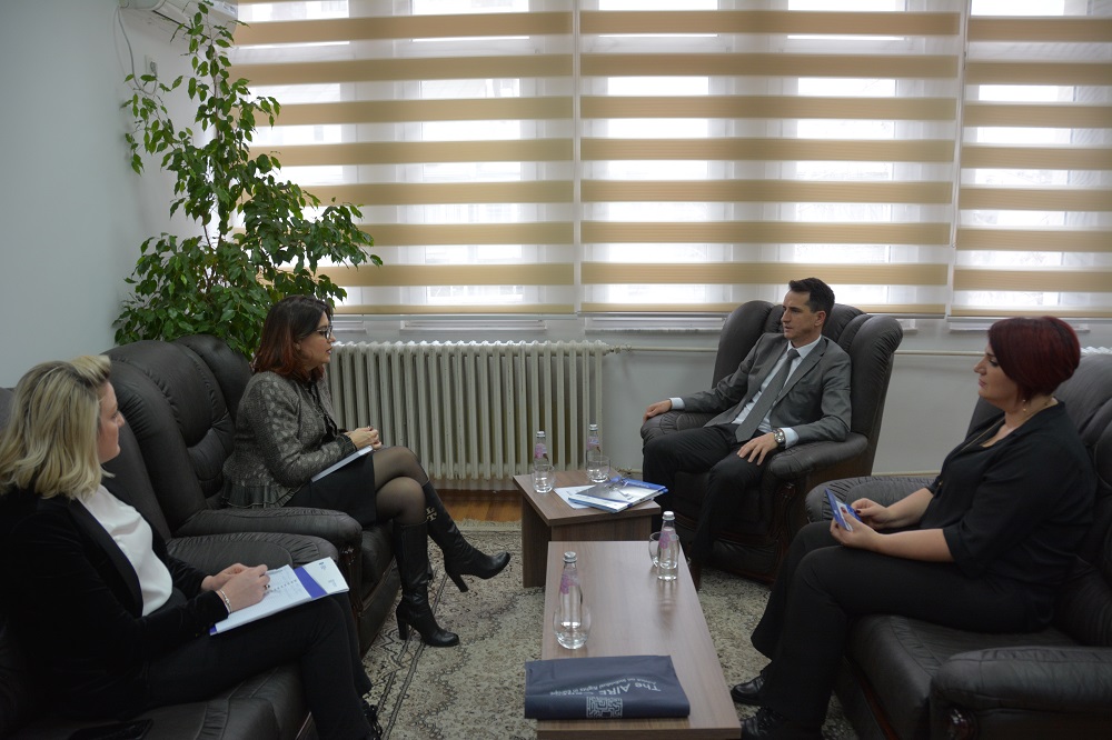 Çoçaj hosts a meeting with representatives from Regional Project “Anticorruption”