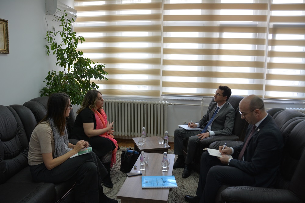 Chairperson Çoçaj hosted a representative from the Horizontal Program