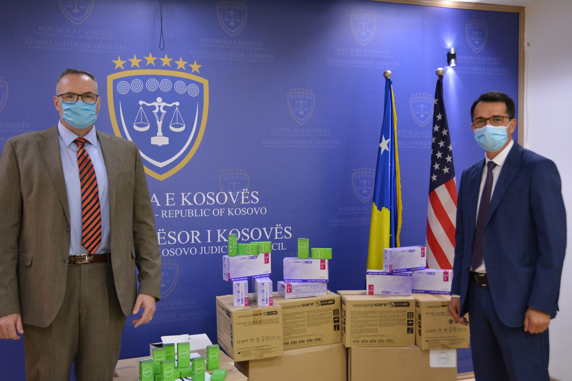 KGjK pranon donacion nga Ambasada Amerikane