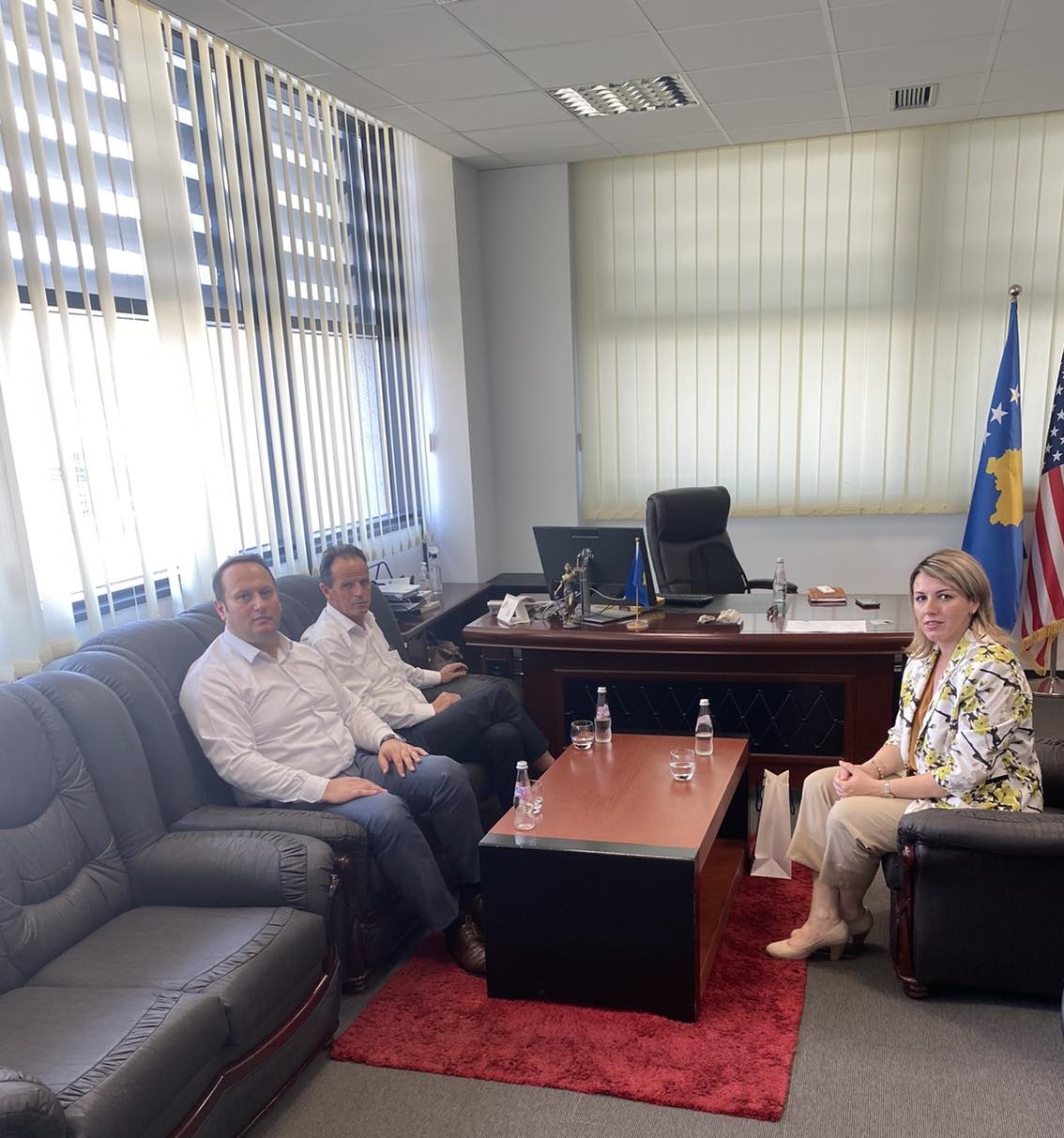 Kryesuesi Zogaj vizitoi Gjykatën Themelore të Prishtinës