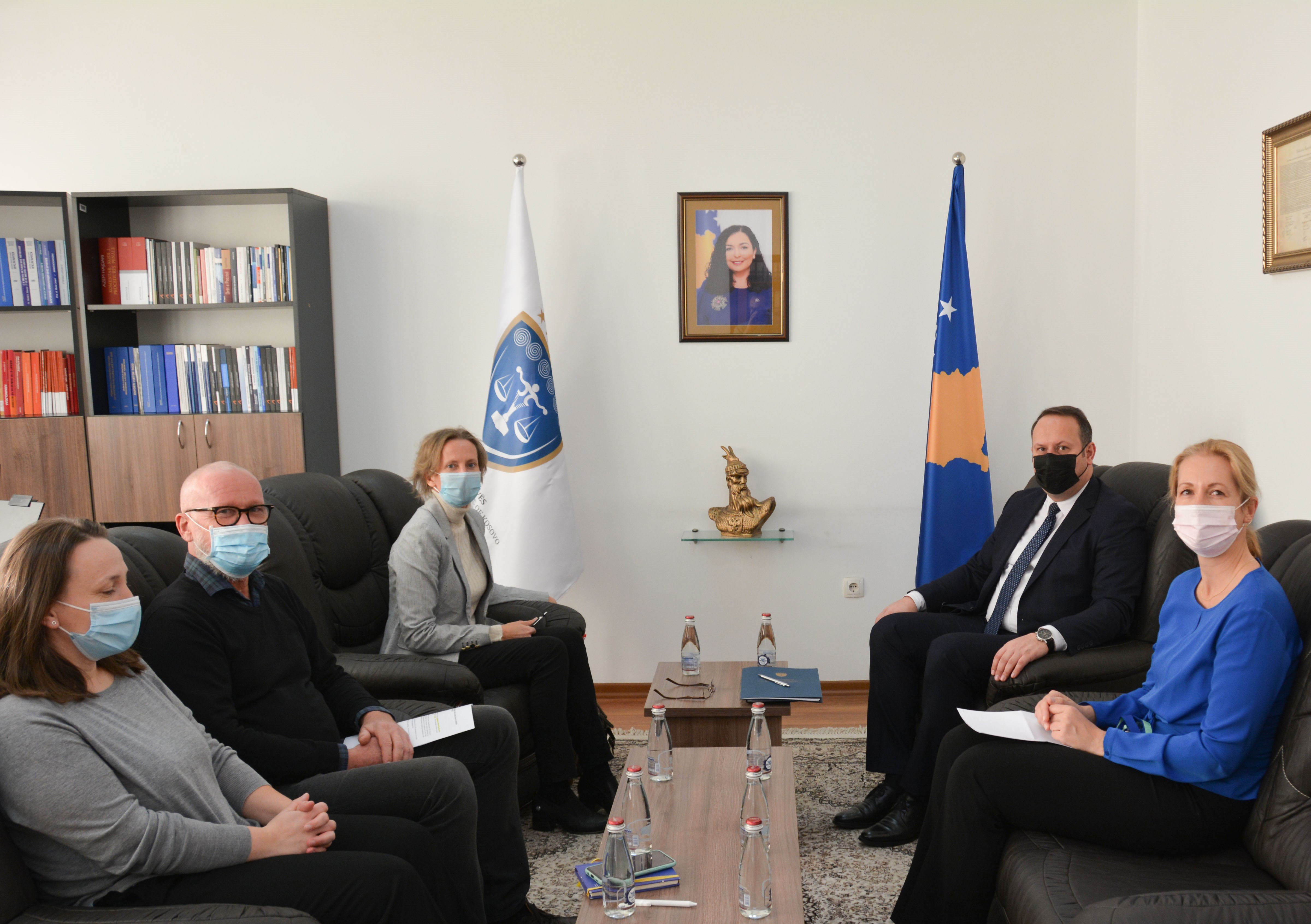 Predsedavajući Zogaj primio je na sastanku predstavnike Kancelarije Evropske unije na Kosovu