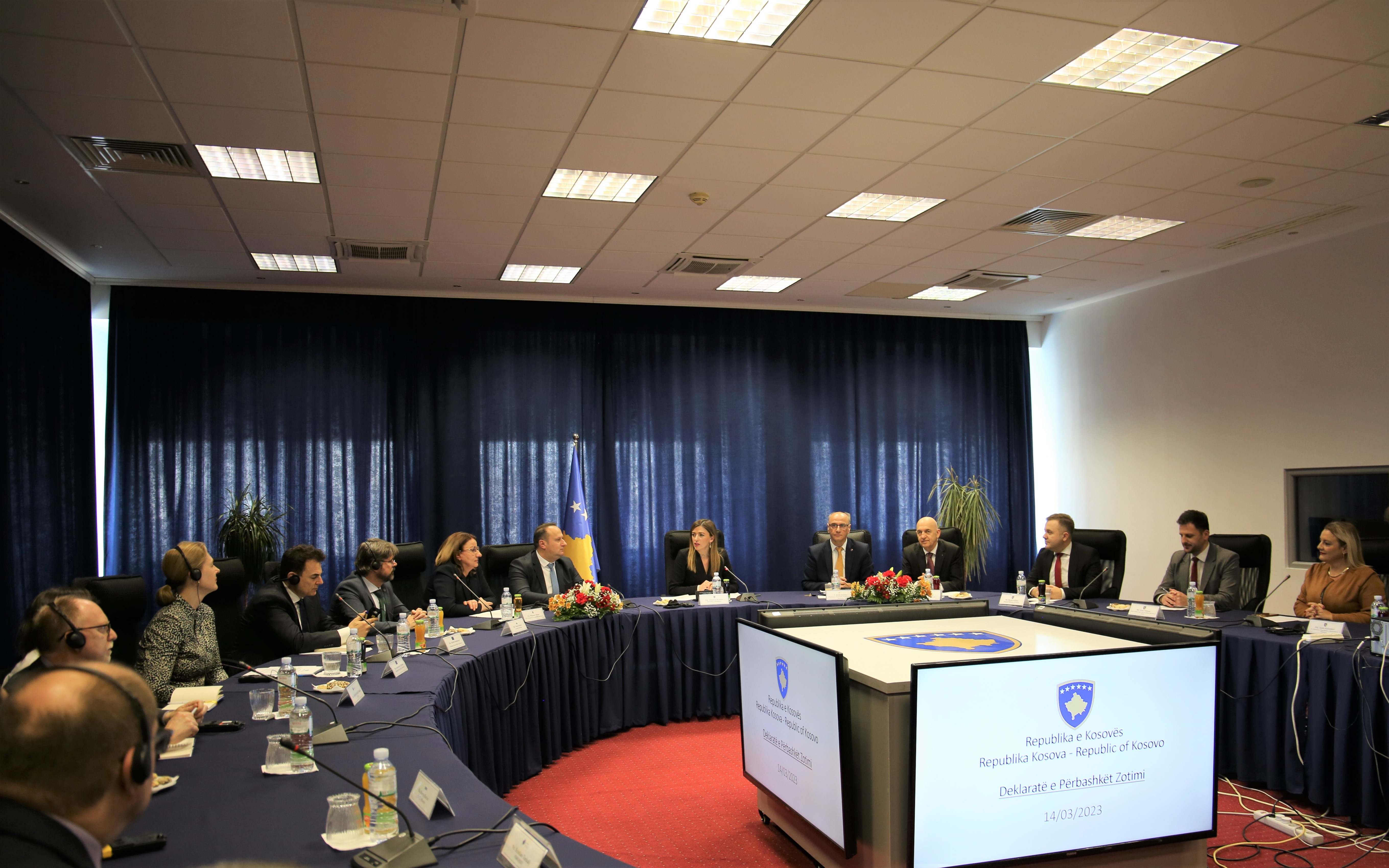 Nënshkruhet deklarata e përbashkët e zotimit për reformën ligjore në sistemin e drejtësisë në mes të Ministrisë së Drejtësisë, Këshillit Gjyqësor të Kosovës, Këshillit Prokurorial të Kosovës, Gjykatës Supreme dhe Kryeprokurorit të Shtetit