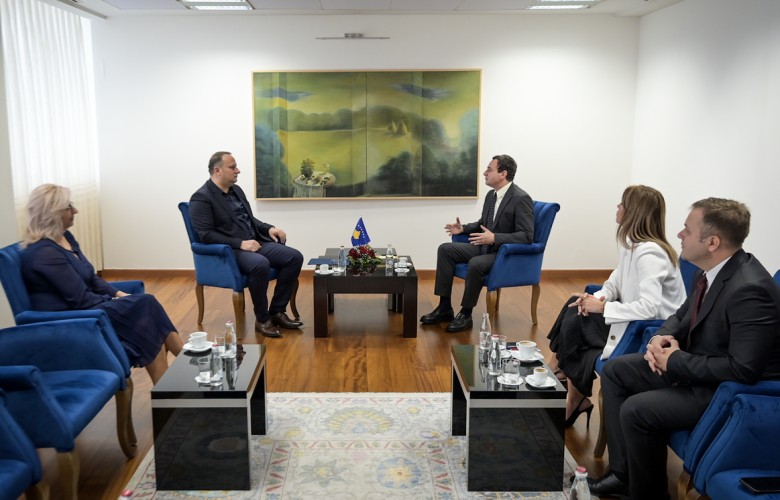 Predsedavajući Zogaj se sastao sa premijerom Republike Kosova, Albin Kurti