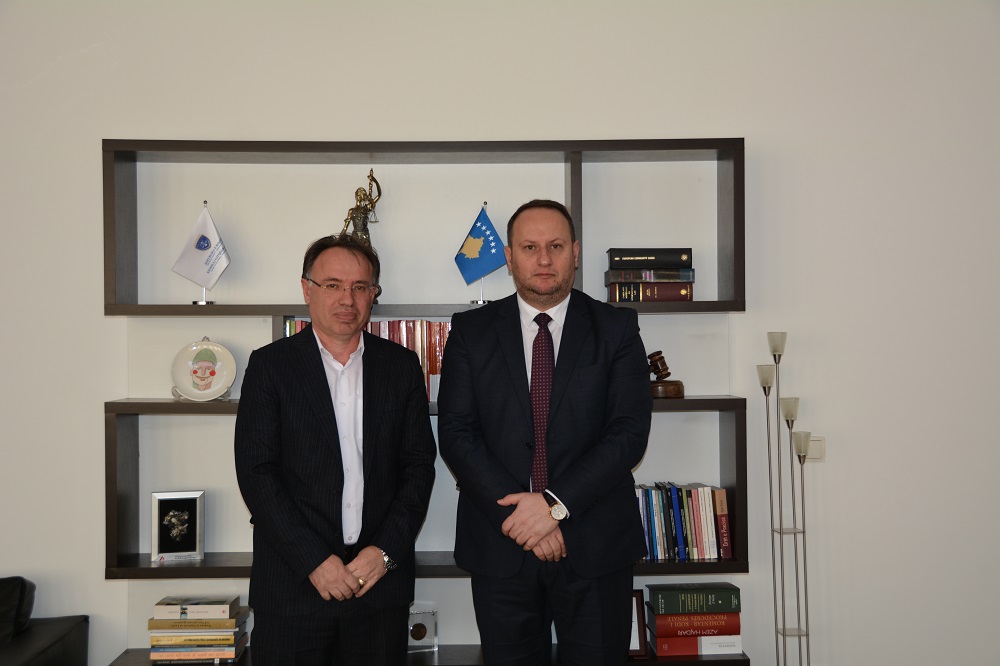 Kryesuesi i KGJK-së priti në takim Kryetarin e Odës së Përmbaruesve Privat të Kosovës