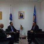 Kryesuesi Zogaj priti në takim Ambasadorin e Republikës së Turqisë në Kosovë, Sabri Tunç Angılı