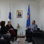 Kryesuesi i KGJK-së priti në takim shefen e Zyrës së Këshillit të Evropës në Prishtinë
