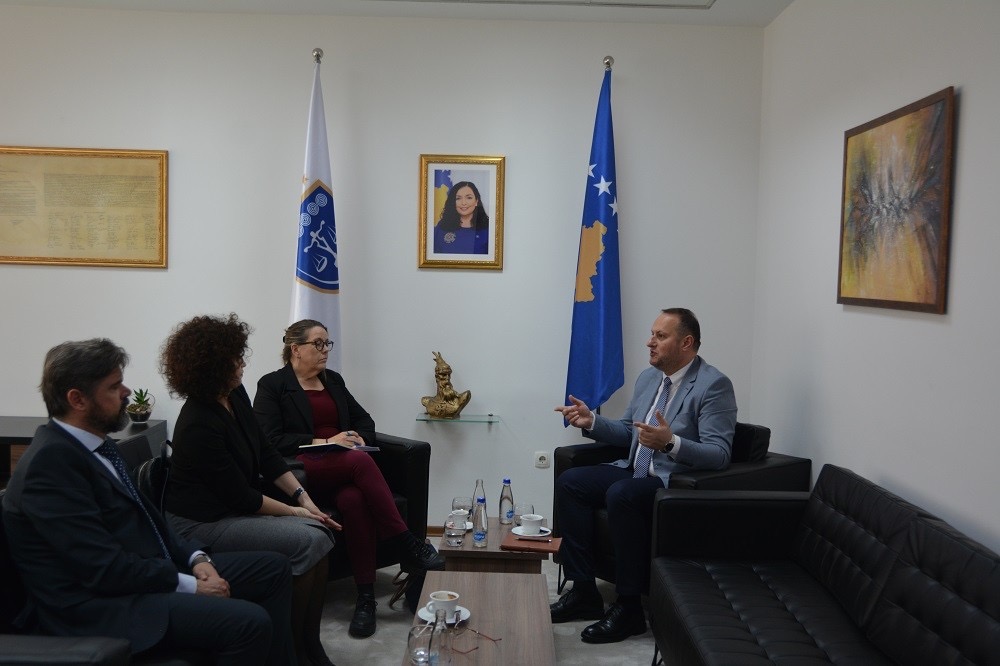 Kryesuesi i KGJK-së priti në takim shefen e Zyrës së Këshillit të Evropës në Prishtinë